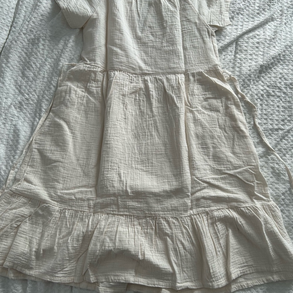 Pact Coastal Double Gauze Dress - S - Picture 2 of 4